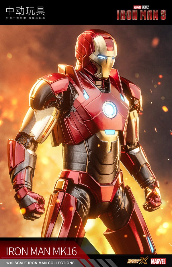 nShop bán Mô hình khớp động Marvel - Iron Man MK16 - ZD Toys - ZM05 ship hỏa tốc 1 tiếng giao nhanh giá tốt