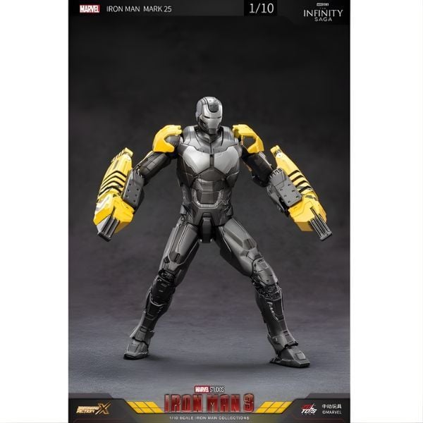 Mô hình Marvel - Iron Man MK25 - ZD Toys - ZM64 - Màu sơn chi tiết