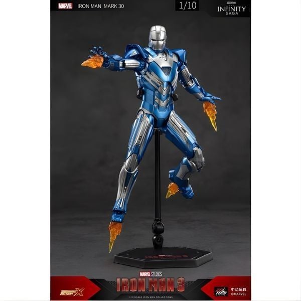 Mô hình Marvel - Iron Man MK30 - ZD Toys - ZM66 - Khớp cử động linh hoạt