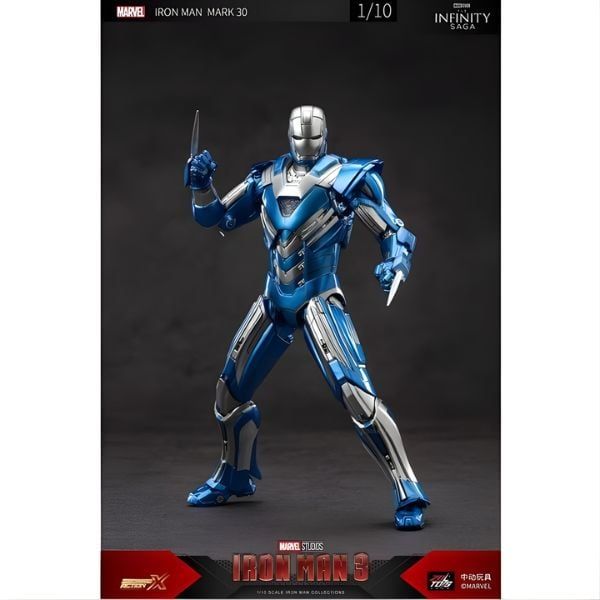 Mô hình Marvel - Iron Man MK30 - ZD Toys - ZM66 - Màu sơn chi tiết