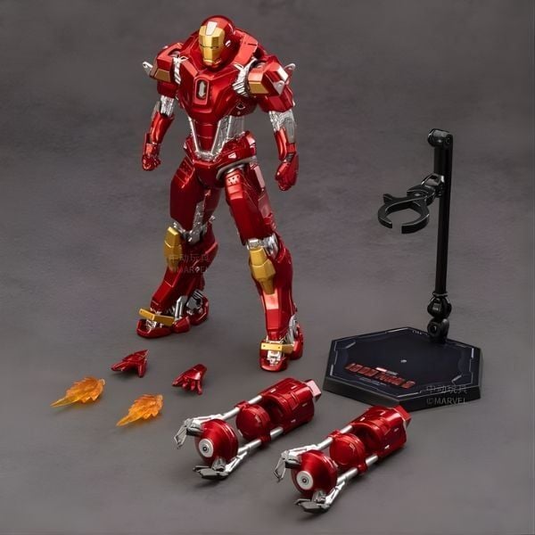 Mô hình Marvel - Iron Man MK35 - ZD Toys - ZM68 - Đi kèm nhiều phụ kiện