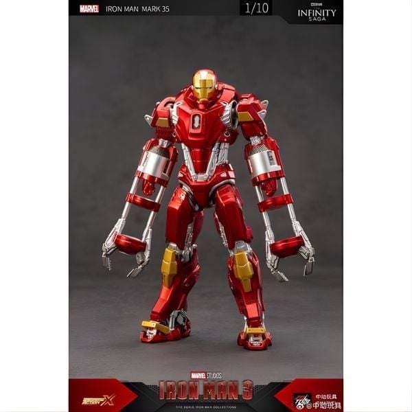 Mô hình Marvel - Iron Man MK35 - ZD Toys - ZM68 - Sản phẩm chính hãng