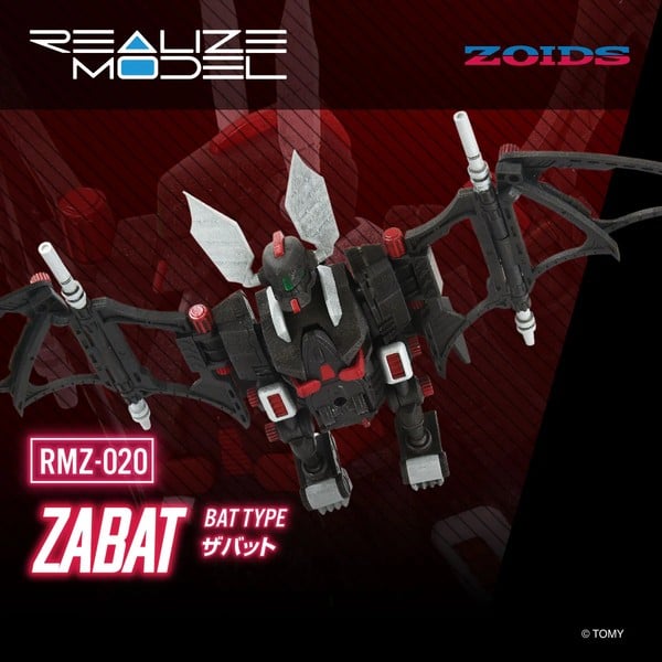 nShop bán RMZ-020 Zabat 1/100 Realize Model Zoids T-SPARK Takara Tomy làm quà tặng fan series game anime robot