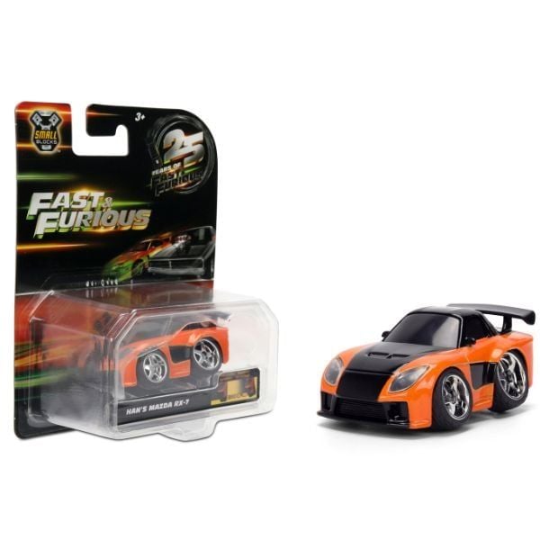 Xe Mô Hình JADA TOYS Fast & Furious 25th Anniversary Small Blocks 1:43 - Mazda