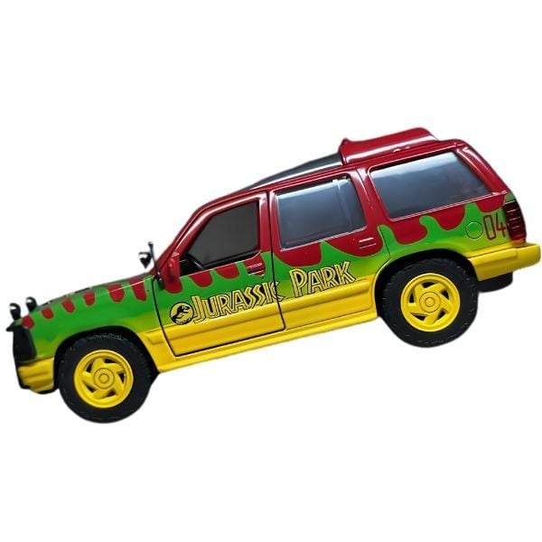 Xe Mô Hình JADA TOYS Hollywood Rides 1:32 Jurassic Park - 1993 Ford Explorer 31956 - phù hợp sưu tầm