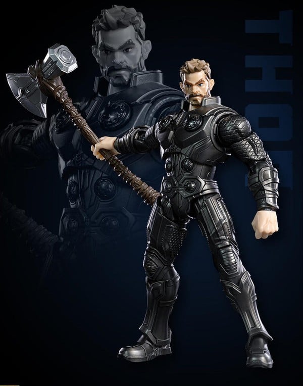 nShop bán Mô Hình Blokees Marvel Hero Champion Class 02 Thor 73921 kèm vũ khí Thronebreaker