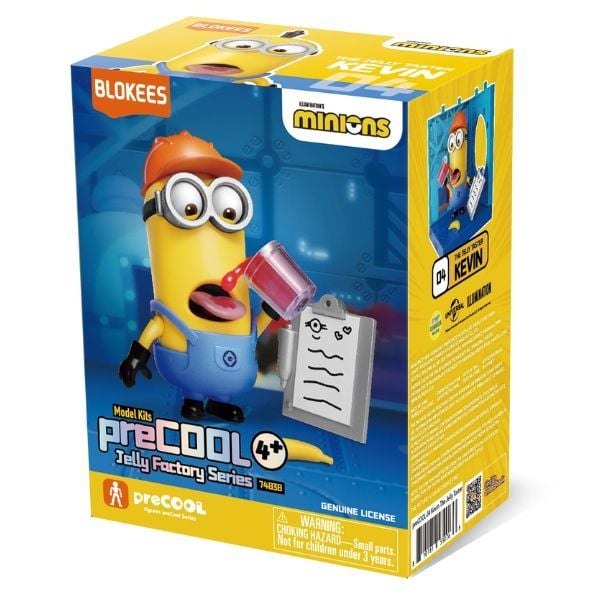 Mô Hình Blokees preCOOL Minions 04 Kevin the Jelly Taster Dễ Thương