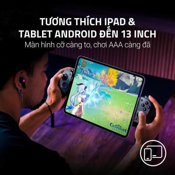 Khả năng tương thích tablet 13 inch của Razer Kishi V3 Pro XL nShop