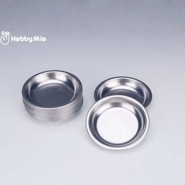 Khay đựng sơn Hobby Mio bằng kim loại, giúp sắp xếp màu gọn gàng và thao tác sơn tiện lợi hơn.