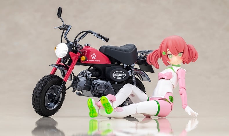 Megami Device x Honda: PUNI☆MOFU Mao – Phiên bản Honda Z50J-1 Monkey ‘78