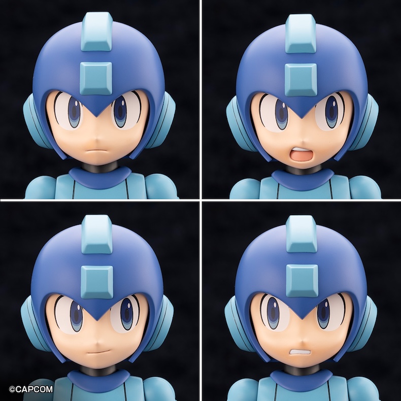 GRANDE SCALE MEGA MAN -MEGA MAN 11 Ver.- Kotobukiya KP886 face