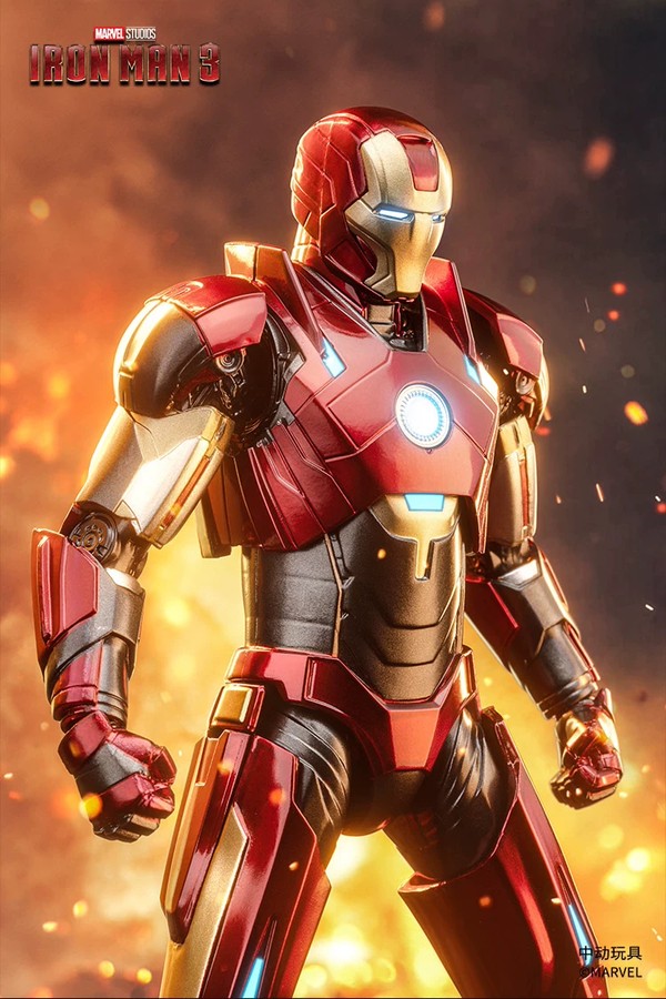 nShop bán Mô hình khớp động Marvel - Iron Man MK16 - ZD Toys - ZM05 giáp tàng hình người sắt tỉ lệ 1:10