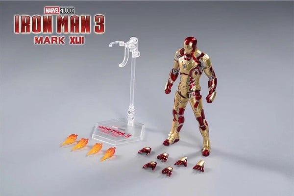 nShop bán Mô hình khớp động Marvel - Iron Man MK42 - ZD Toys - ZM07 làm quà tặng fan Tony Stark giá tốt