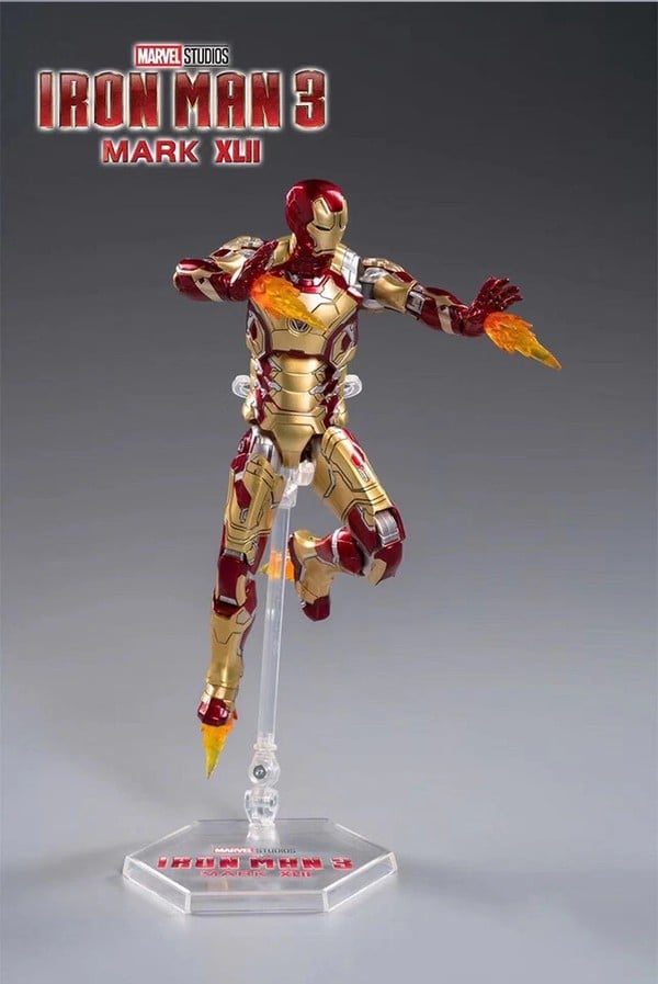 nShop bán Mô hình khớp động Marvel - Iron Man MK42 - ZD Toys - ZM07 làm quà tặng fan truyện tranh comic