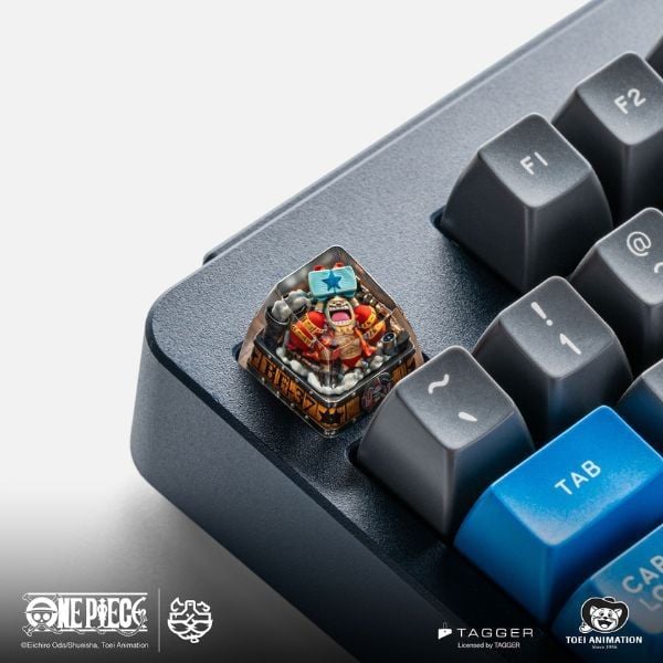 One Piece Artisan Keycap Collection 2 Franky SAR1 Profile - Dwarf Factory - Phù hợp trang trí bàn phím