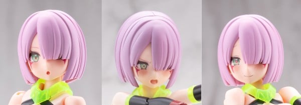 nShop bán Megami Device Bullet Knights Executioner Hell Blaze Kotobukiya kit nữ có nhiều biểu cảm gương mặt