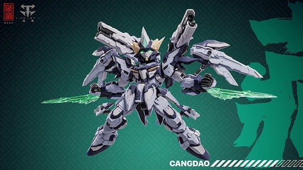 Mô hình CangDao CD-TGM-02S TianFa Premium Ver SD Thiên Phạt chi tiết tương đương gundam MGSD