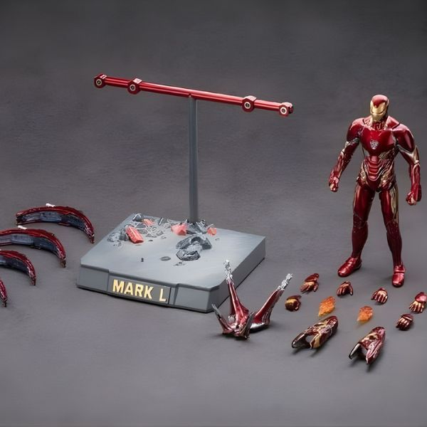 Mô hình nhân vật Marvel Iron Man MK5 Movie Scene ZD Toys ZM75 đẹp mắt, dễ tạo dáng, có bán ở nShop