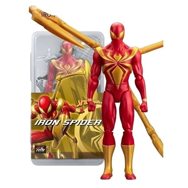 ZD Toys mang đến mô hình Marvel Iron Spiderman 9 inch ZM95 đẹp, tinh xảo cho bộ sưu tập siêu anh hùng của bạn