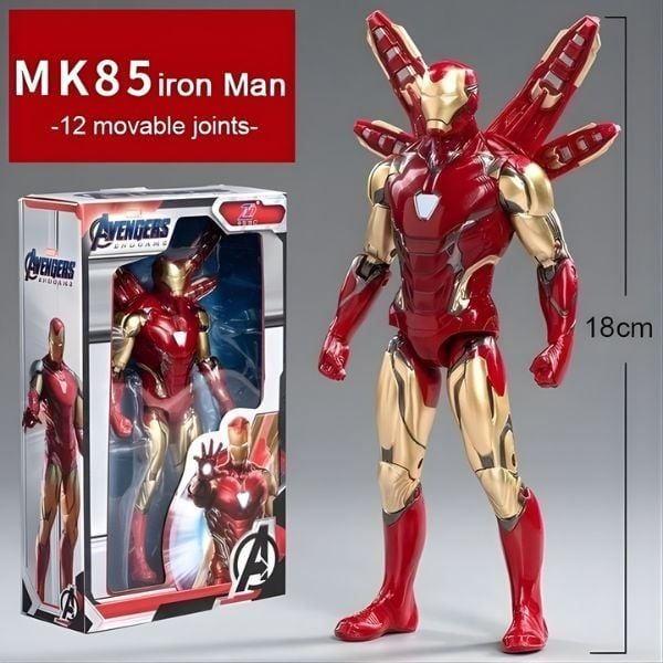 Mô hình Marvel Ironman MK85 14 inch ZD Toys ZC01 thiết kế chính xác từng chi tiết