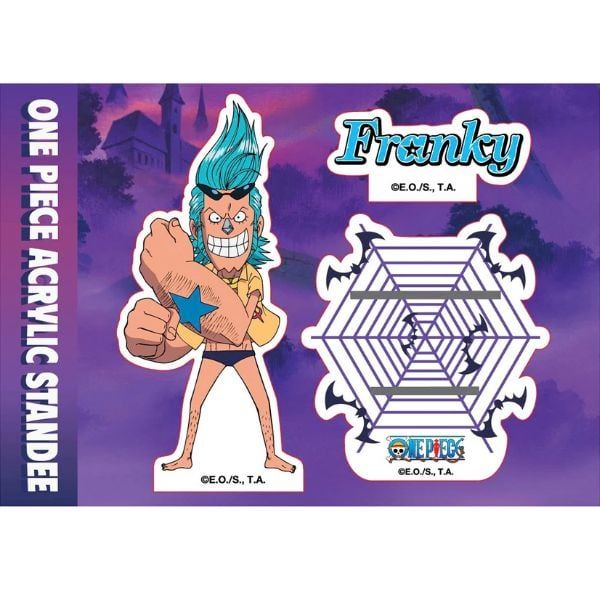 Mô Hình Standee Acrylic Chibi One Piece - Franky  phong cách chibi độc đáo