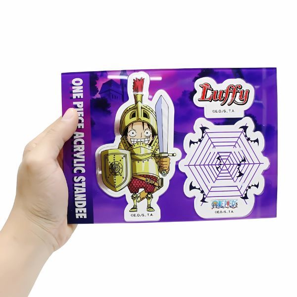 Mô Hình Standee Acrylic Chibi One Piece - Luffy chất liệu acrylic cao cấp