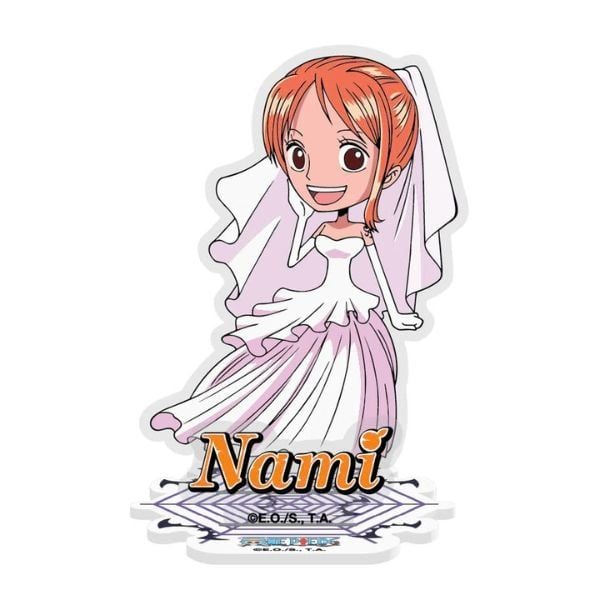 Mô Hình Standee Acrylic Chibi One Piece - Nami màu sắc sinh động