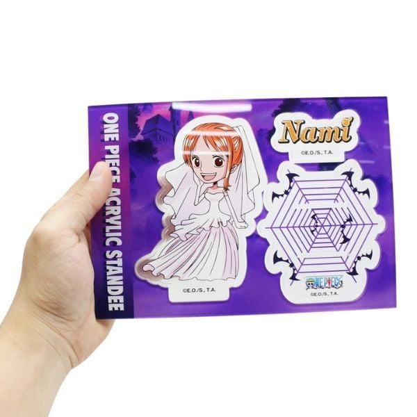 Mô Hình Standee Acrylic Chibi One Piece - Nam chất liệu acrylic cao cấpi