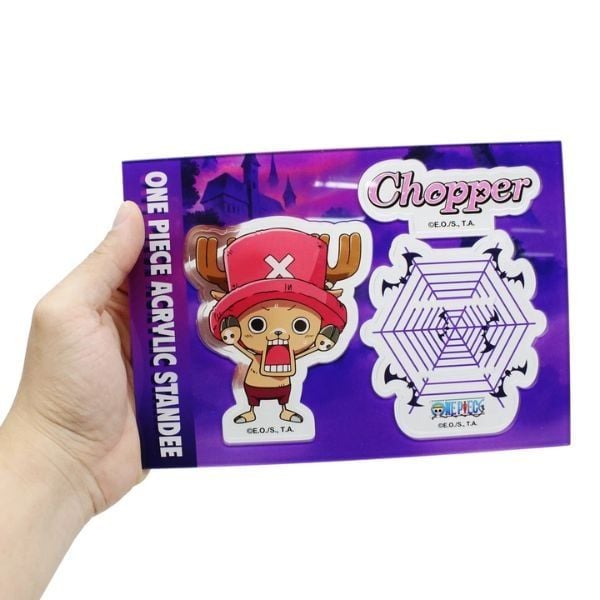 Mô Hình Standee Acrylic Chibi One Piece - Chopper chất liệu acrylic cao cấpi