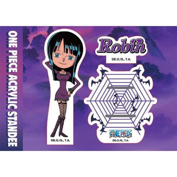 Mô Hình Standee Acrylic Chibi One Piece - Robin phong cách chibi độc đáo