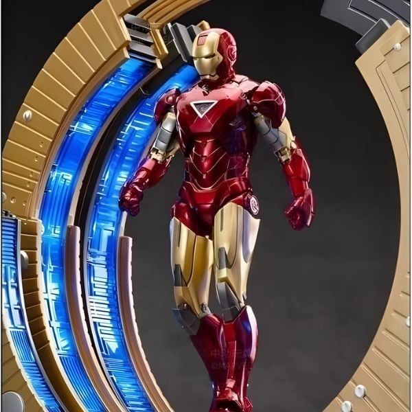 Mô hình nhân vật Marvel Iron Man MK6 Suit-up Gantry ZD Toys ZM80 chính hãng, mua ngay tại nShop