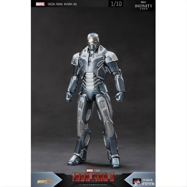 Mua mô hình Marvel Iron Man MK40 ZD Toys ZM70 đẹp và bền, hoàn hảo để trưng bày hoặc sưu tầm