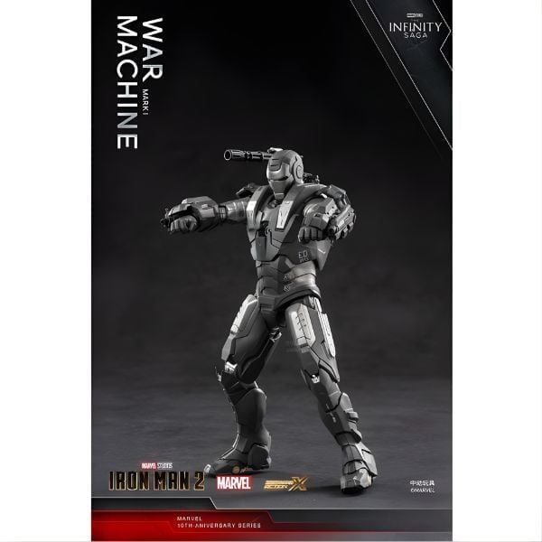 Sở hữu Mô hình nhân vật Marvel War Machine MK1 ZD Toys ZM72 chính hãng với thiết kế tinh xảo và khớp linh hoạt