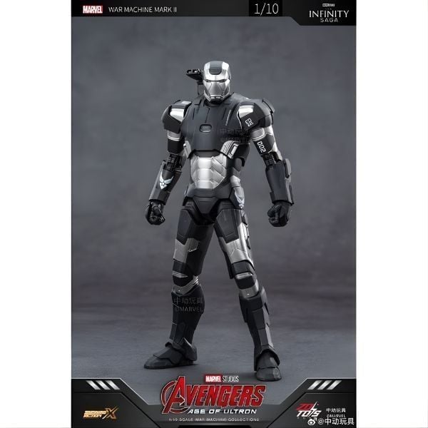 Mô hình nhân vật Marvel War Machine MK2 ZD Toys ZM73 quà tặng lý tưởng cho fan siêu anh hùng bán tại nShop