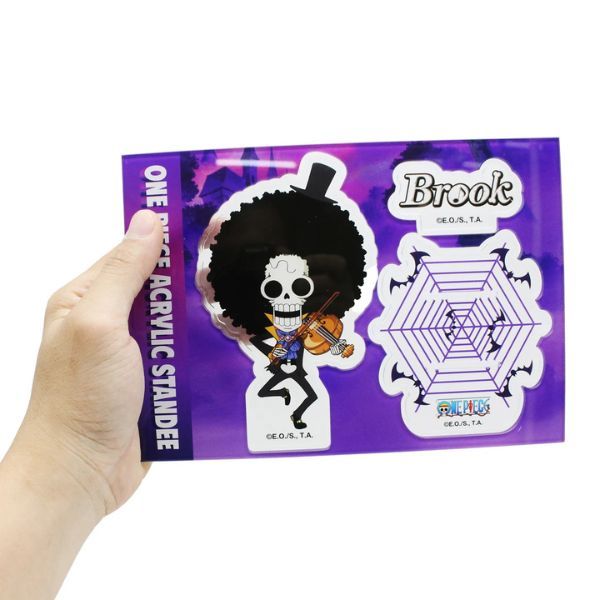 Mô Hình Standee Acrylic Chibi One Piece - Brook chất liệu acrylic cao cấp