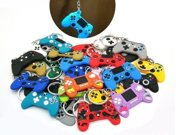 Móc khóa cao su tay cầm PlayStation tại nShop, giao hỏa tốc