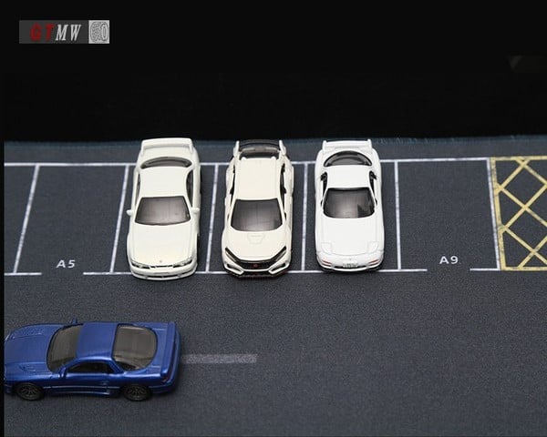 nShop bán Tiểu cảnh mô hình Diorama 1:64 - Bãi Đỗ Xe Dạng Thảm cao cấp làm quà tặng fan Tomica Hot Wheels