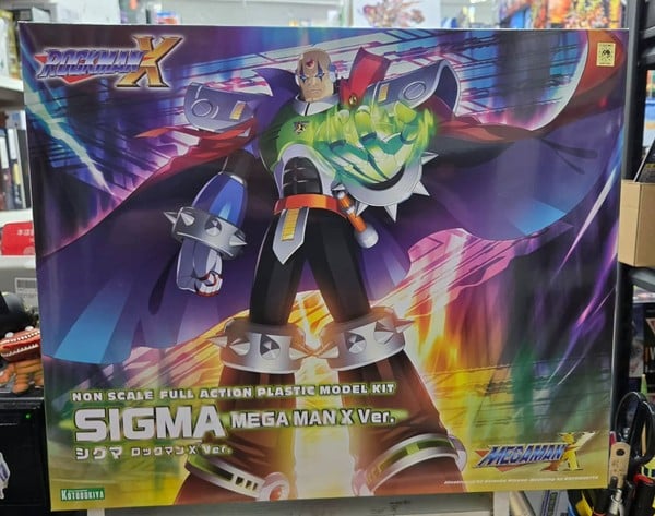 nShop bán Mô hình lắp ráp Sigma Mega Man X Ver - Kotobukiya KP750 làm quà tặng fan model kit gunpla