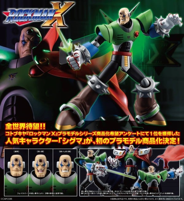 nShop bán Mô hình lắp ráp Sigma Mega Man X Ver - Kotobukiya KP750 làm quà tặng fan series Rockman X
