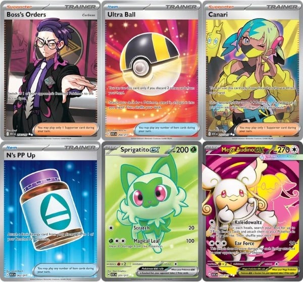 nShop bán Thẻ bài Pokemon TCG ME2.5 Ascended Heroes Booster Bundle Eng có Ultra Rare mạnh, phù hợp để đấu bài