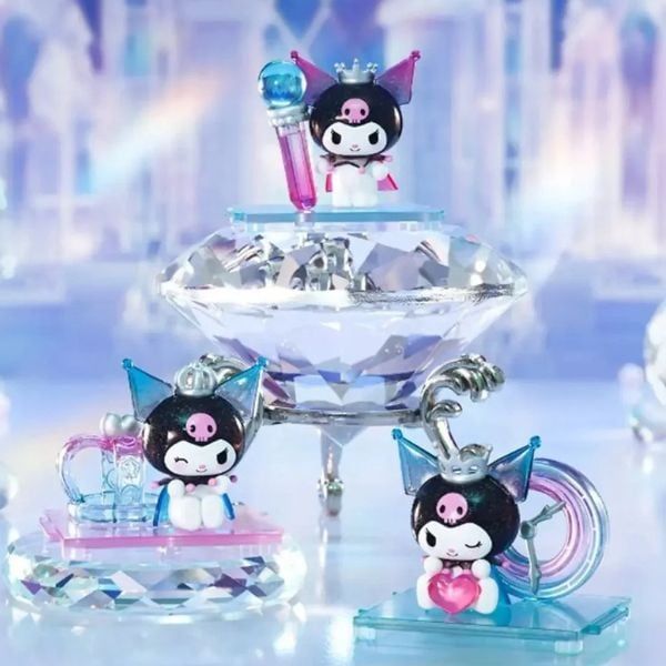 Hộp Mù Mô Hình Kuromi Shimmering Crystal Palace - Moetch MM14 - màu sắc chi tiết