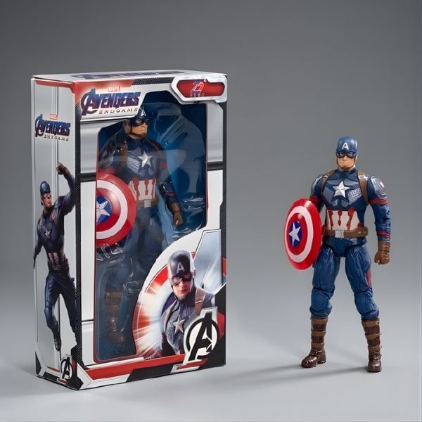 Mô hình Marvel - Captain America (7 Inch) - ZD Toys - ZM40 - Sản phẩm chính hãng
