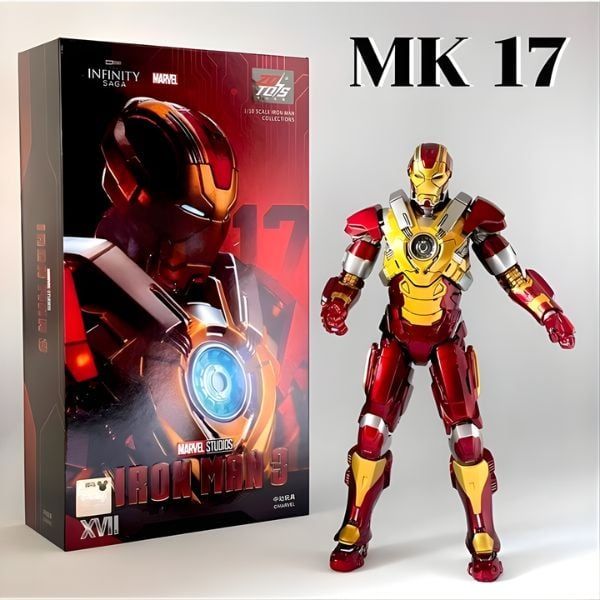 Mô hình Marvel - Iron Man MK17 1906-17 - ZD Toys - ZM60 - Sản phẩm chính hãng