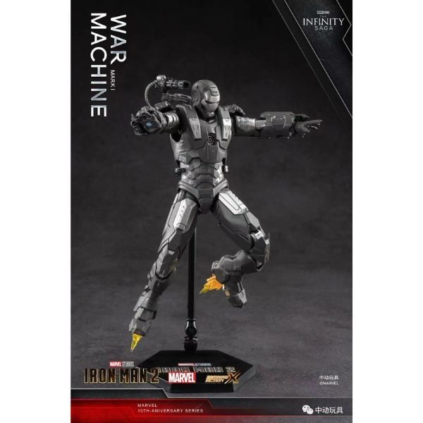 Mô hình Marvel War Machine ZD Toys ZM83 Đi Kèm Rất Nhiều Phụ Kiện