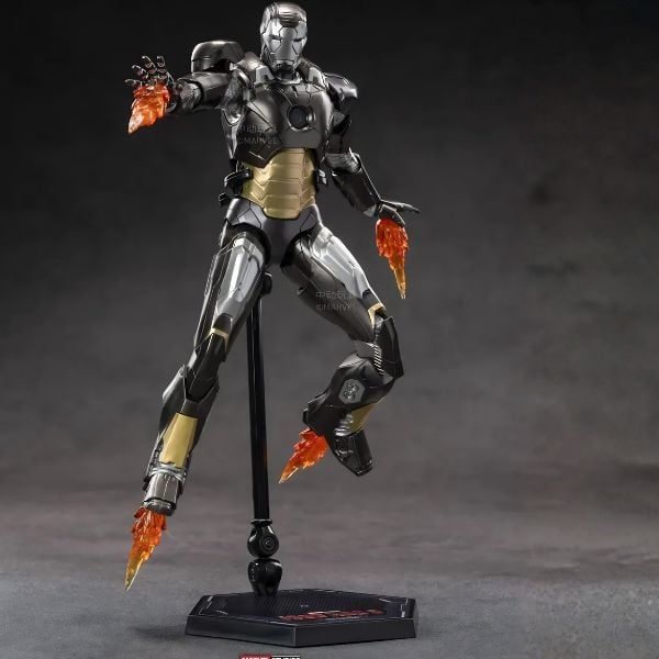 Mô hình trang trí - Marvel - Iron Man MK12 - ZD Toys - ZC41 - khớp cử động linh hoạt