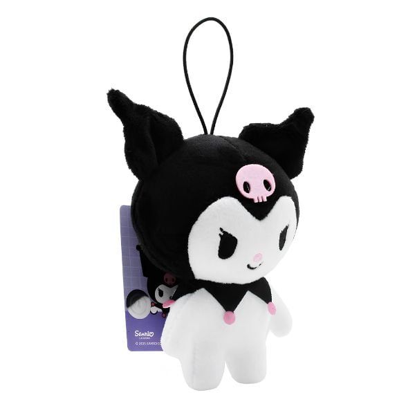 Móc khóa thú bông Sanrio Kuromi - màu sắc chi tiết