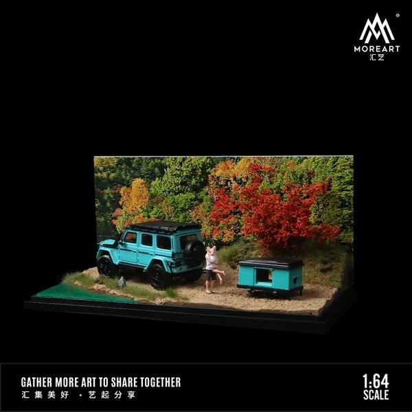 nShop bán Mô hình tiểu cảnh More Art Diorama 1:64 - Cảnh Ven Sông làm quà tặng người sưu tầm xe mini GT Tomica