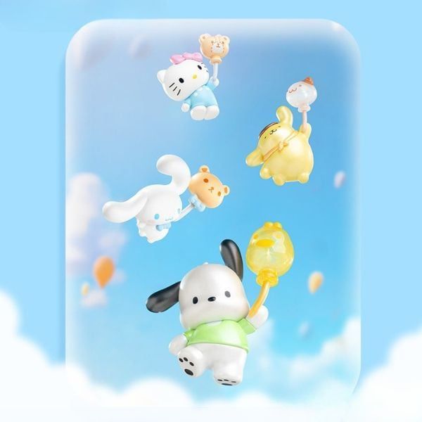 Hộp Mù Mô Hình Sanrio Characters Balloon Adventure Series - Moetch MT30 - sản phẩm chính hãng