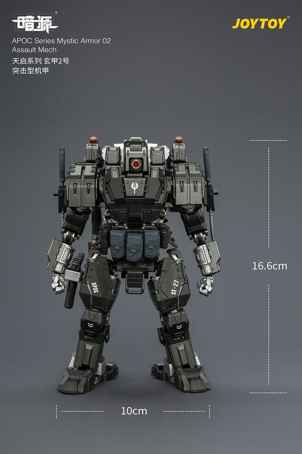 chiều cao mô hình JOY TOY APOC Series Mystic Armor 02 Assault Mech ST-8627 chính hãng giá tốt chất lượng cao