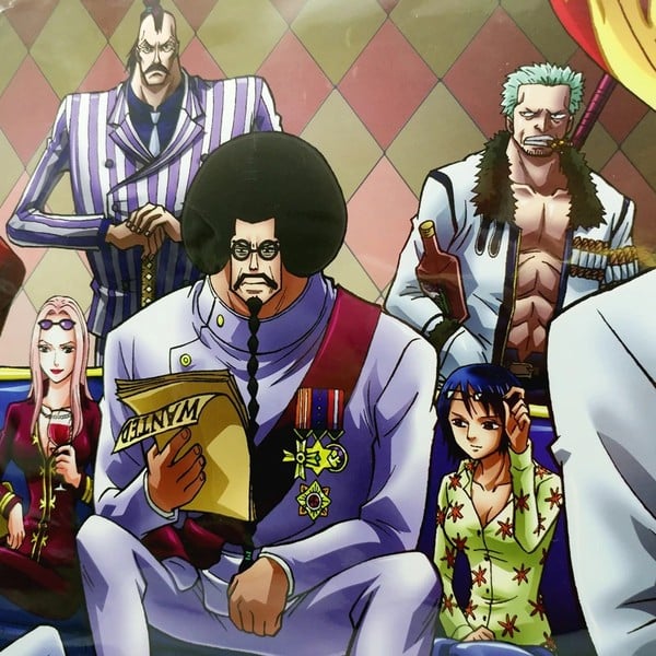 nShop bán Poster One Piece đặc biệt - Nhân vật Hải Quân cấp cao của chính phủ thế giới làm quà fan anime manga